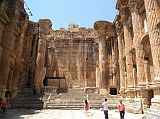 Bekaa Valley 23 Baalbek Temple Of Bacchus Interior 